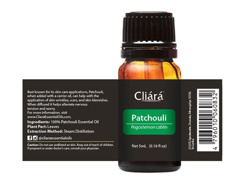 Patchouli Essential Oil - Cliara Essential Oils
